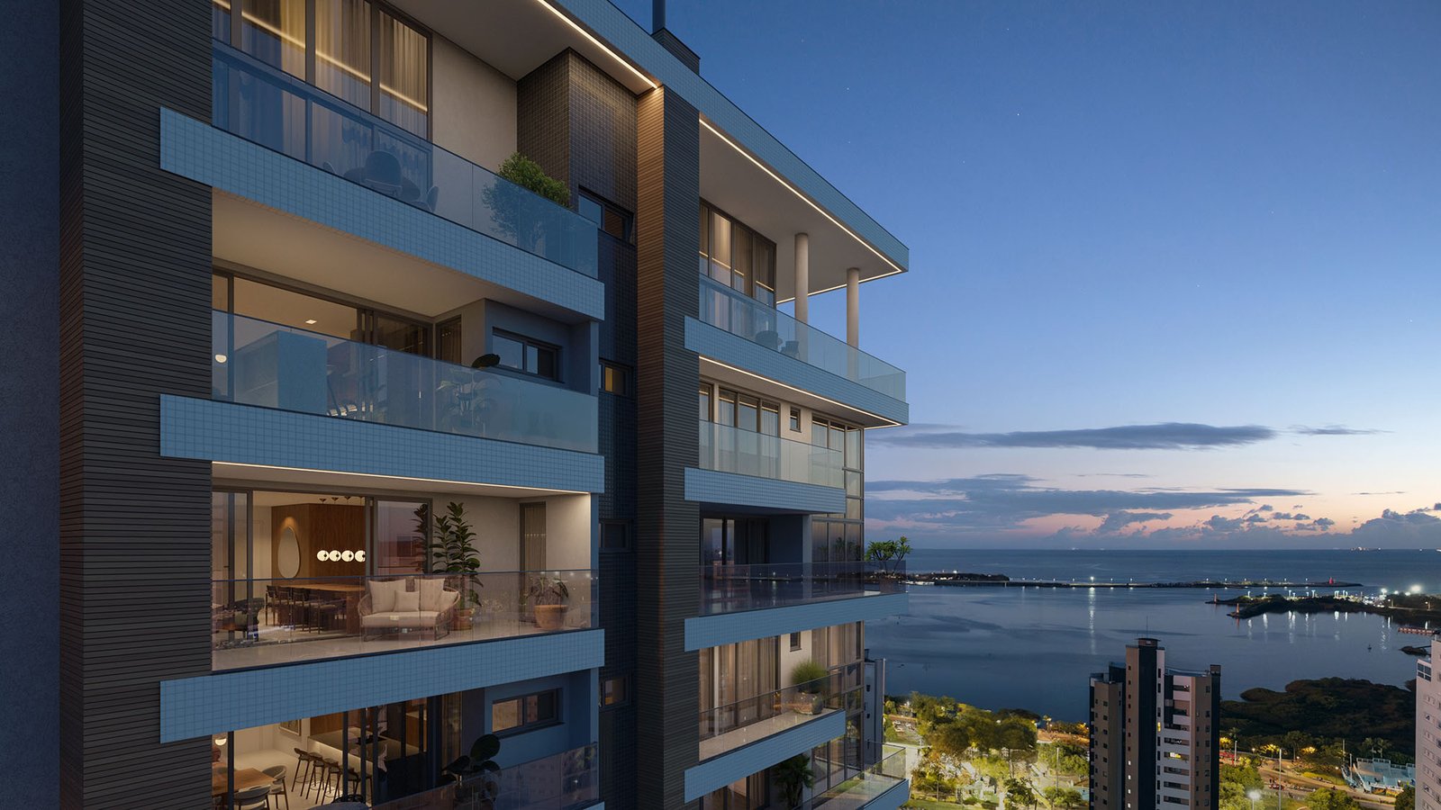 Volo Riviera em Itajaí: Coberturas com 3 e 4 suítes, no bairro Fazenda, 120 a 253m² — por R$ 2.228.000,00