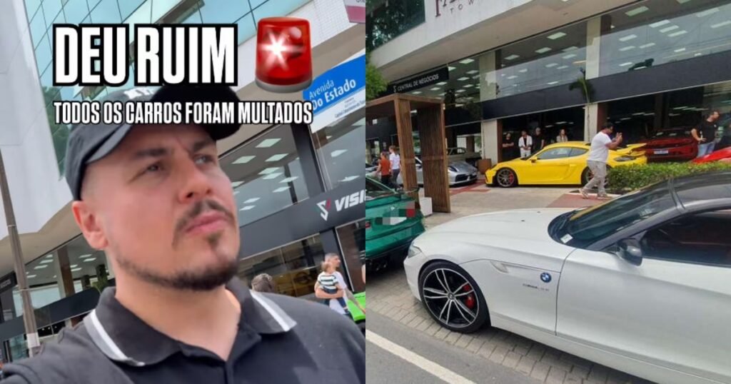Impacto das Multas em Evento de Supercarros em SC