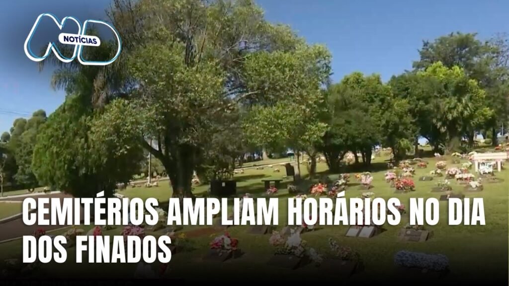 Cemitérios de SC ampliam horários para o feriado de Finados