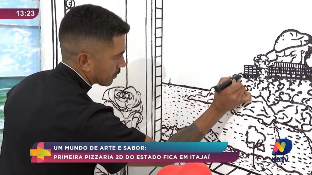 Descubra a Primeira Pizzaria 2D de Santa Catarina