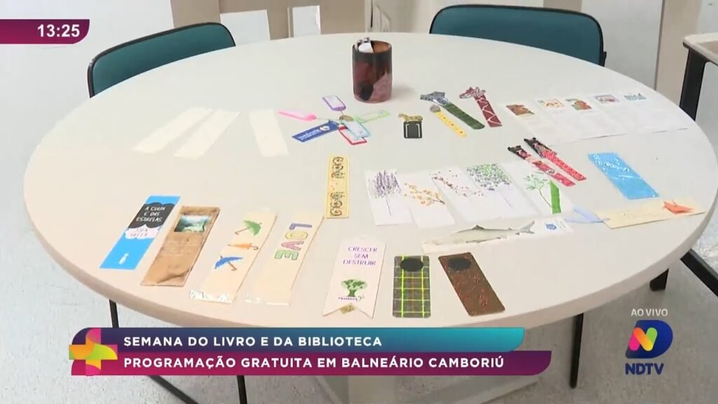 Programação da Semana do Livro em Balneário Camboriú