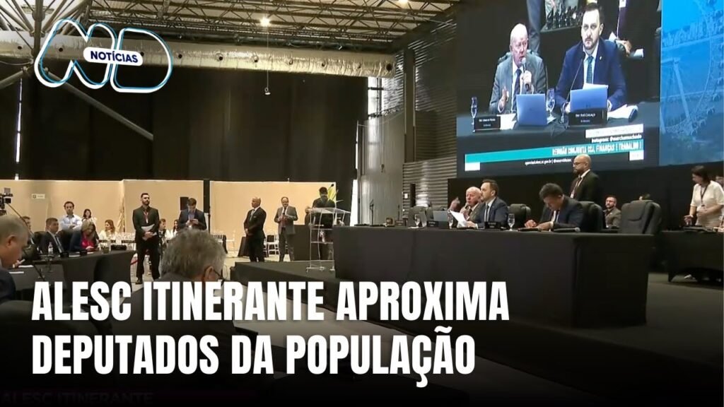 Alesc Itinerante: Deputados e a Comunidade de Balneário Camboriú