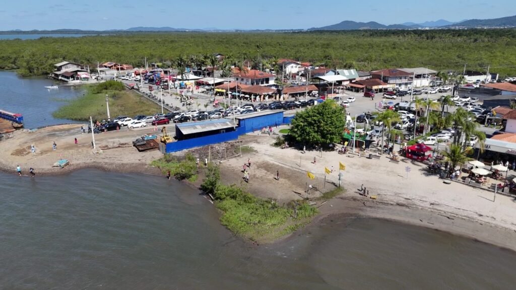 Análise do Alargamento da Praia Vigorelli em Joinville