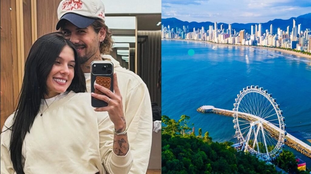 Ana Castela e Zé Felipe: Gravações em Balneário Camboriú