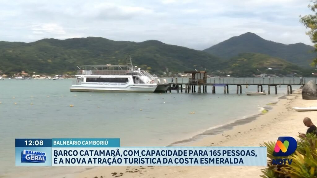 Catamarã de 165 lugares: um novo marco em Balneário Camboriú