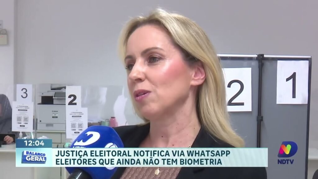Biometria em SC: Justiça Eleitoral usa WhatsApp para Alertas