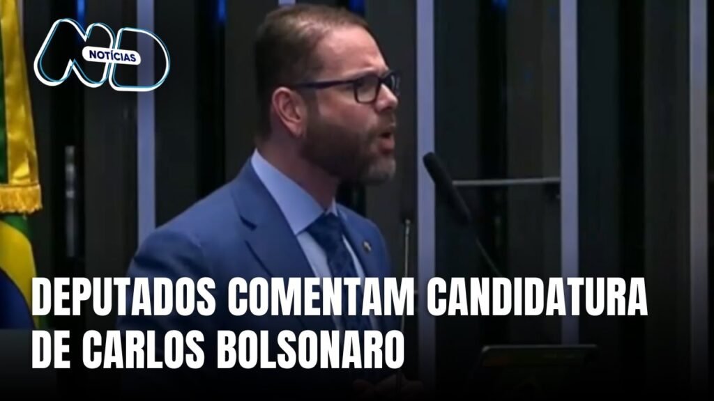 Carlos Bolsonaro e sua pré-candidatura ao Senado em SC