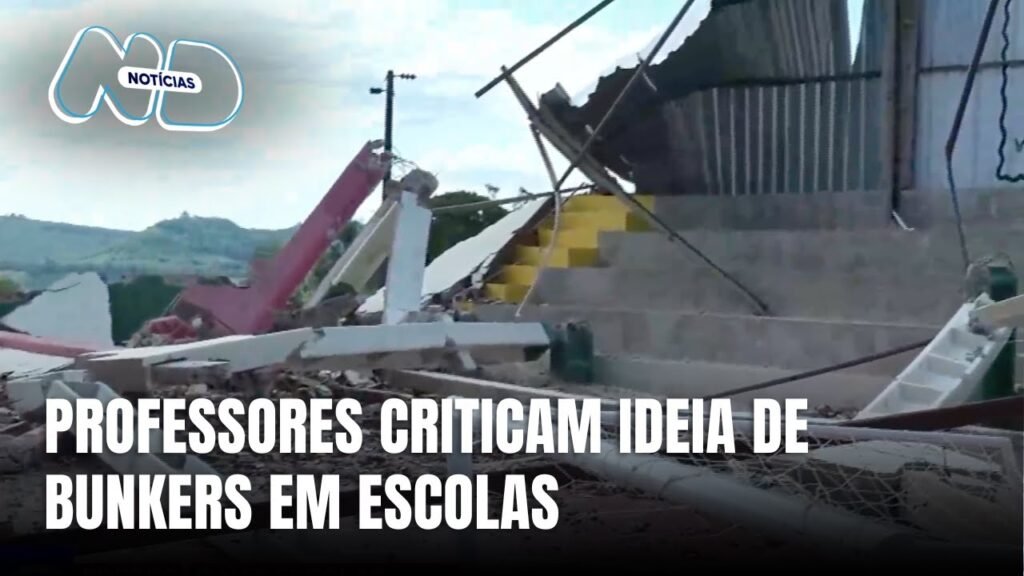 Reação à Proposta de Bunkers em Escolas em SC