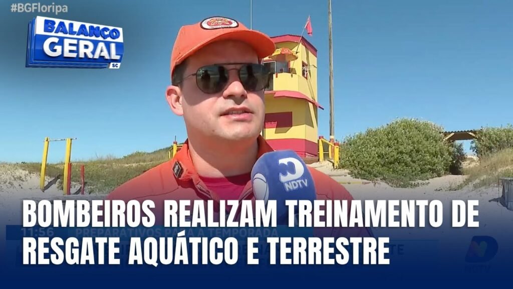 Preparativos dos Bombeiros para o Verão em Florianópolis