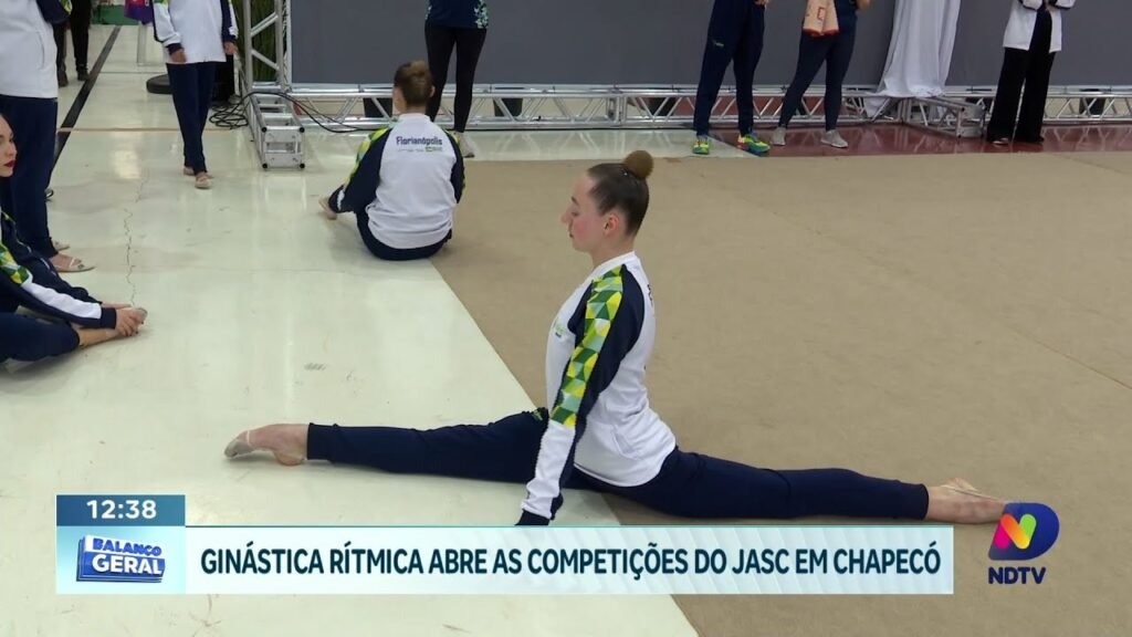 Jogos Abertos de SC: Abertura e Ginástica Rítmica em Destaque