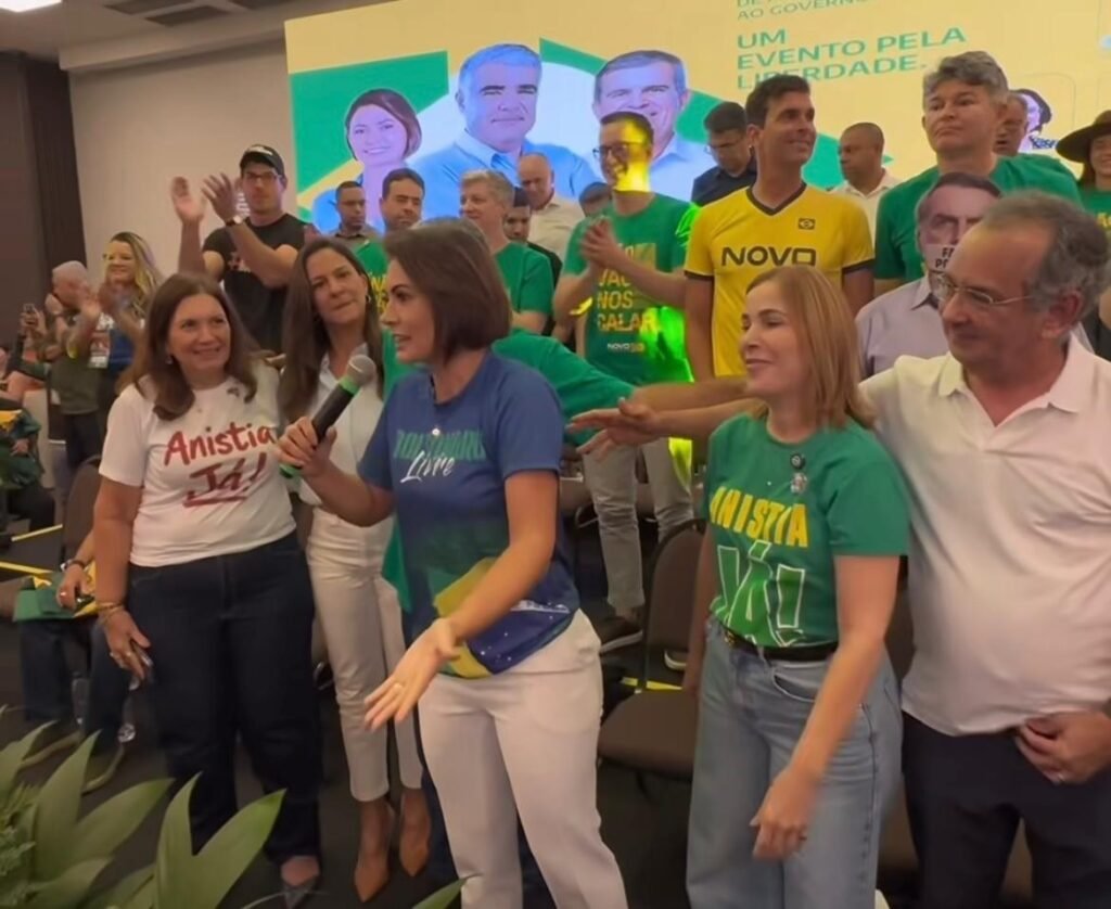 Crítica de Michelle Bolsonaro à Aliança do PL com Ciro Gomes