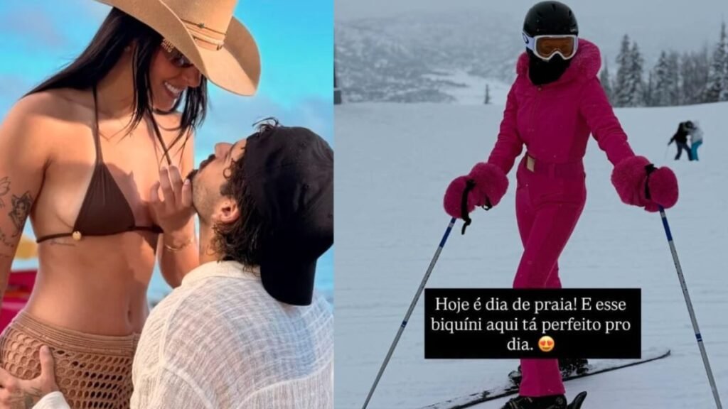 Ana Castela e sua ousadia em Balneário Camboriú