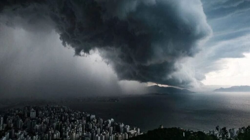 Ciclone trará chuvas intensas a cidades brasileiras