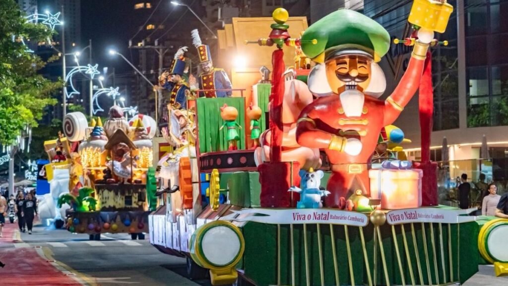 Desfile de Natal em Balneário Camboriú: Um Investimento em Cultura