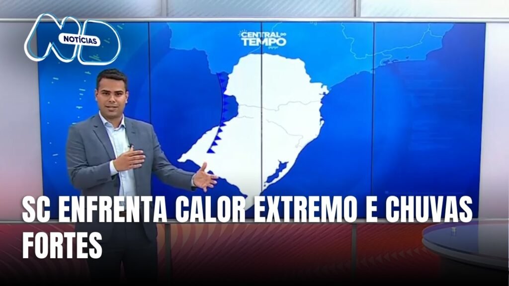 Calor intenso e chuvas em SC: o que esperar esta semana