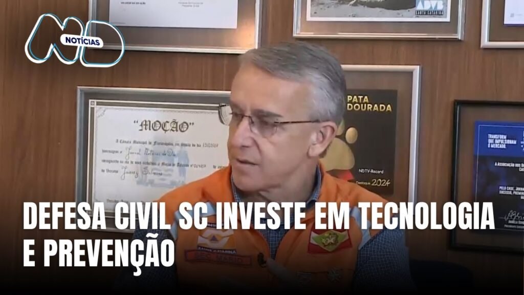 Inovação e Tecnologia na Defesa Civil de SC: Um Modelo a Seguir