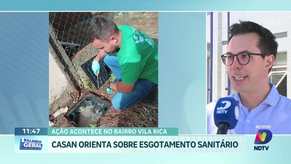 Casan promove conscientização sobre esgoto em Vila Rica