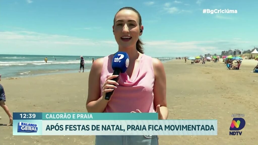 Praias de Santa Catarina em Alta com Calor Pós-Natal