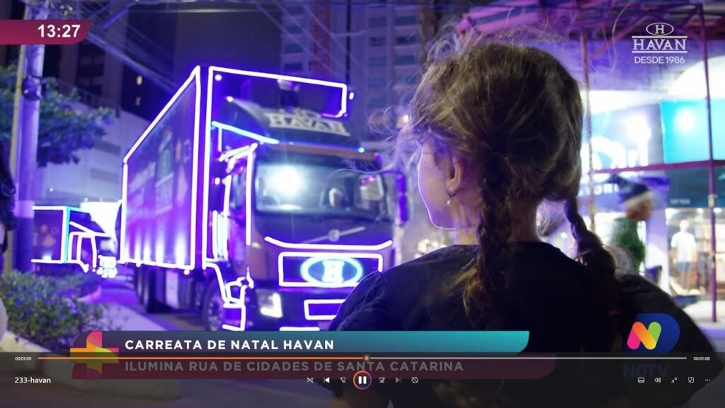 Natal em Santa Catarina: Carreata da Havan Encanta Cidades