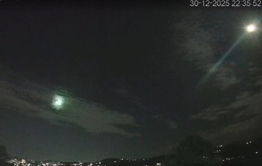 Fenômeno Astronômico: Meteoro Brilhante no RS