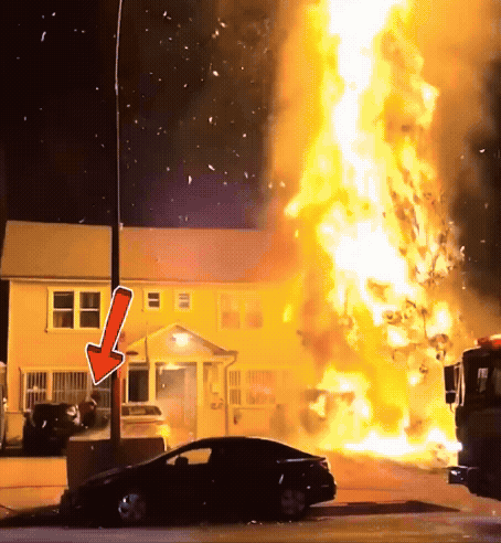 Herói salva criança de incêndio nos EUA: ato de bravura